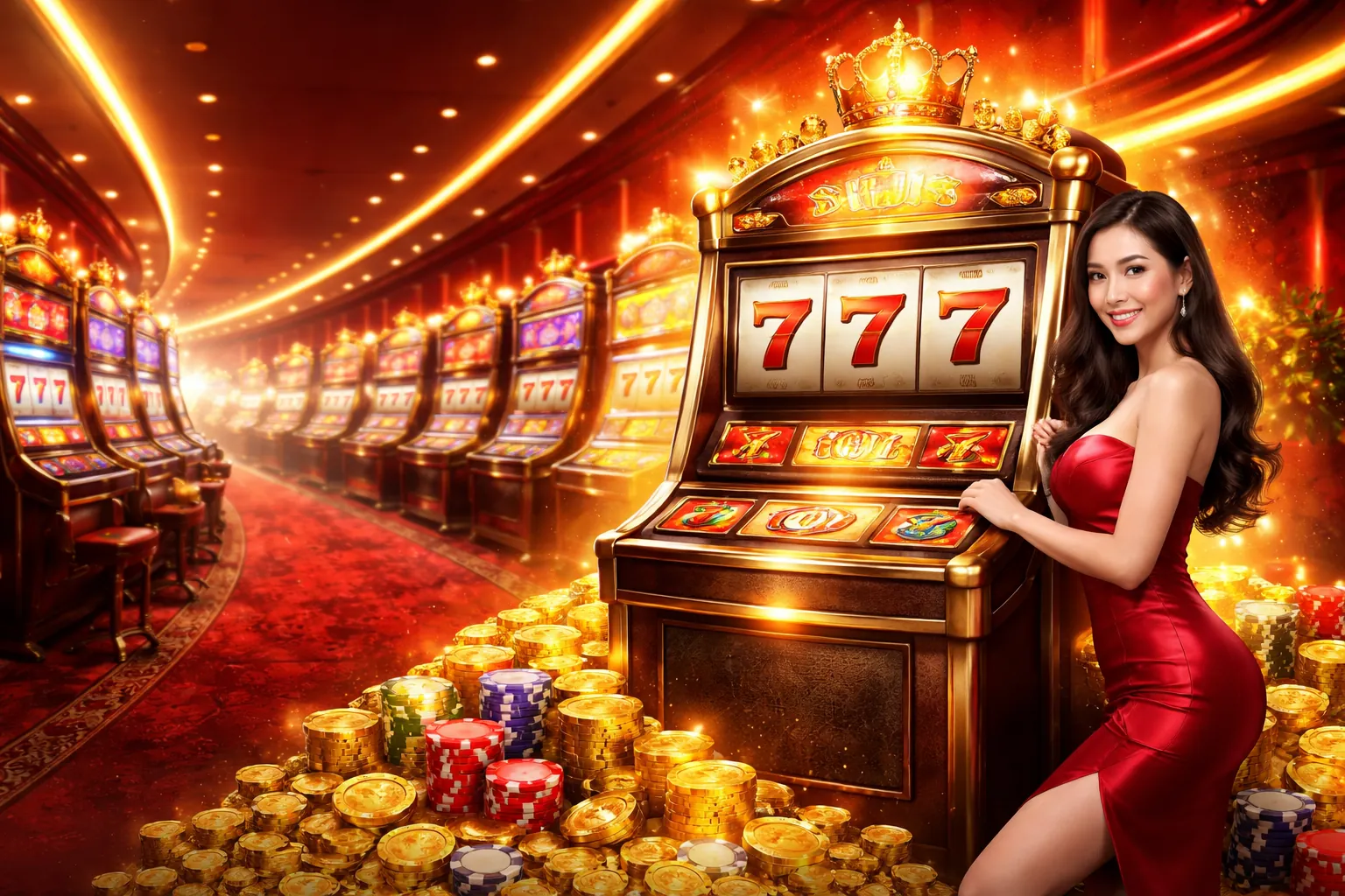 Máy đánh bạc VIP với Jackpot độc quyền